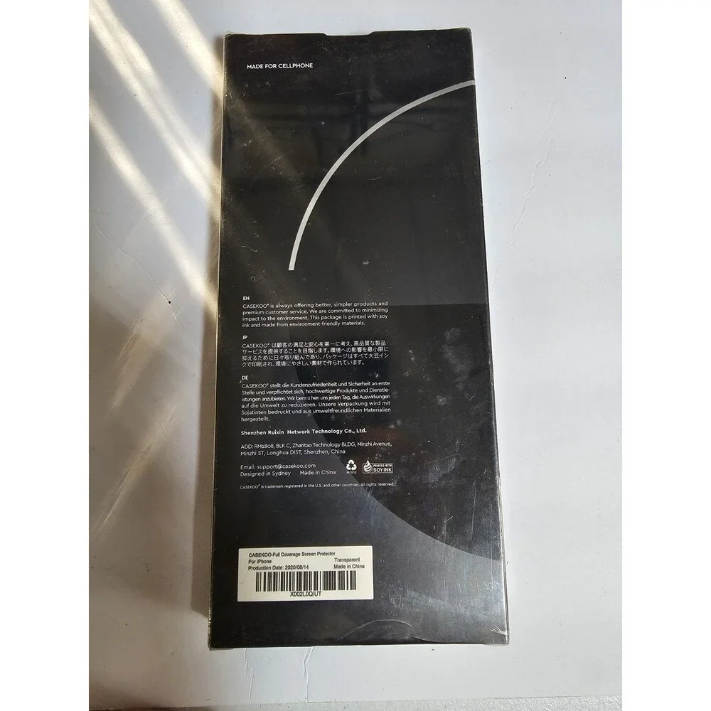 Casekoo Apple iPhone Screen Protector Clear Protection Case Fitted